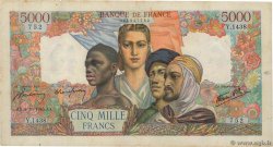 5000 Francs EMPIRE FRANÇAIS FRANKREICH  1945 F.47.46 S