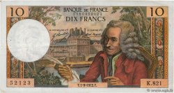 10 Francs VOLTAIRE FRANCE  1972 F.62.58 TB+