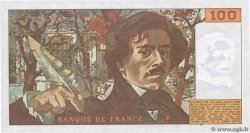 100 Francs DELACROIX modifié FRANCE  1978 F.69.01d pr.NEUF