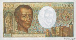200 Francs MONTESQUIEU FRANCE  1981 F.70.01 pr.SPL