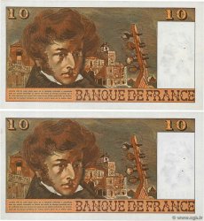 10 Francs BERLIOZ Consécutifs FRANCE  1976 F.63.16-282 TTB