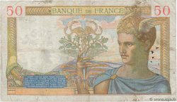 50 Francs CÉRÈS modifié FRANCE  1939 F.18.36 pr.B