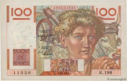 100 Francs JEUNE PAYSAN FRANCIA  1947 F.28.14