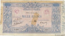 1000 Francs BLEU ET ROSE FRANCE  1925 F.36.41 G