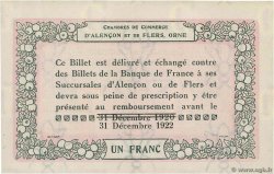 1 Franc FRANCE régionalisme et divers Alencon et Flers 1915 JP.006.30 pr.NEUF