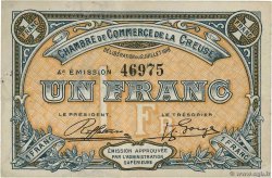 1 Franc FRANCE Regionalismus und verschiedenen Guéret 1918 JP.064.17 fVZ