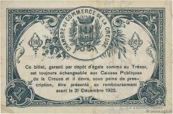 1 Franc FRANCE regionalism and miscellaneous Guéret 1918 JP.064.17 VF+