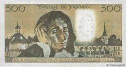 500 Francs PASCAL FRANCE  1978 F.71.18 F+