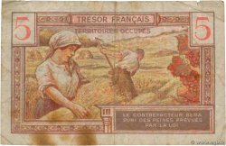 5 Francs TRÉSOR FRANÇAIS FRANCIA  1947 VF.29.01 RC