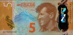 5 Dollars NEW ZEALAND  2015 P.191 UNC