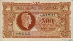 500 Francs MARIANNE FRANCE  1945 VF.11.02 TB