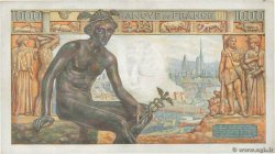 1000 Francs DÉESSE DÉMÉTER FRANCE  1942 F.40.08 TTB+