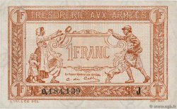 1 Franc TRÉSORERIE AUX ARMÉES 1917 FRANCE  1917 VF.03.10 TTB