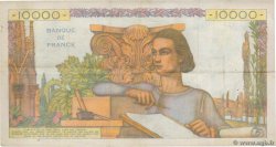 10000 Francs GÉNIE FRANÇAIS FRANCIA  1955 F.50.75 MBC