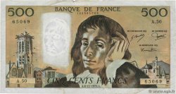 500 Francs PASCAL FRANKREICH  1975 F.71.13 S