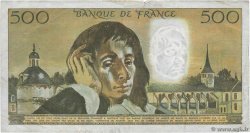 500 Francs PASCAL FRANCE  1975 F.71.13 F