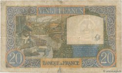 20 Francs TRAVAIL ET SCIENCE FRANCIA  1939 F.12.01 B