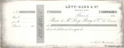Francs Annulé FRANCE régionalisme et divers Paris 1860 DOC.Reçu TTB