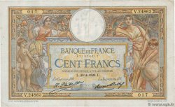 100 Francs LUC OLIVIER MERSON grands cartouches FRANCE  1929 F.24.08 F