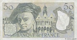 50 Francs QUENTIN DE LA TOUR FRANCE  1986 F.67.12 TB