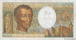 200 Francs MONTESQUIEU FRANCE  1985 F.70.05 TB