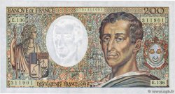 200 Francs MONTESQUIEU FRANCE  1992 F.70.12c pr.NEUF