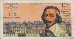 10 Nouveaux Francs RICHELIEU FRANCE  1960 F.57.05 TTB