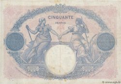 50 Francs BLEU ET ROSE FRANCE  1924 F.14.37 pr.TTB