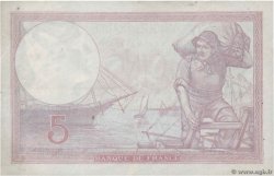 5 Francs FEMME CASQUÉE modifié FRANKREICH  1939 F.04.08 fSS