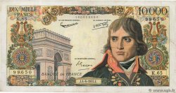 10000 Francs BONAPARTE FRANCIA  1957 F.51.07