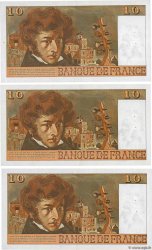 10 Francs BERLIOZ Consécutifs FRANCE  1976 F.63.18 TTB