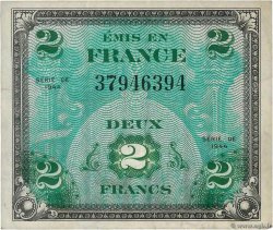 2 Francs DRAPEAU FRANKREICH  1944 VF.16.01