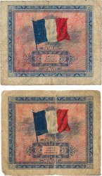 5 Francs DRAPEAU Lot FRANCE  1944 VF.17.01 B