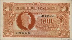 500 Francs MARIANNE FRANCE  1945 VF.11.02 TB+