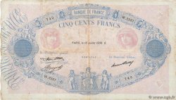 500 Francs BLEU ET ROSE FRANCIA  1936 F.30.37