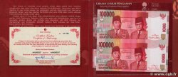 100000 Rupiah Planche INDONÉSIE  2004 P.146a NEUF