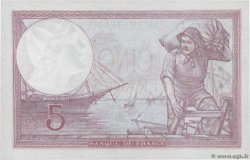 5 Francs FEMME CASQUÉE modifié FRANCIA  1939 F.04.05 EBC+