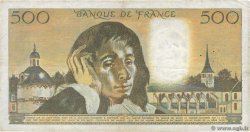 500 Francs PASCAL FRANKREICH  1977 F.71.17 fS