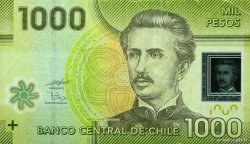 1000 Pesos CHILE  2010 P.161a