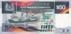 50 Dollars SINGAPORE  1987 P.22b BB