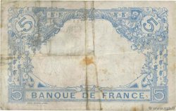 5 Francs BLEU FRANKREICH  1915 F.02.33 S
