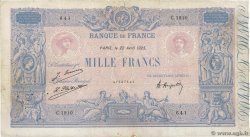 1000 Francs BLEU ET ROSE FRANCE  1925 F.36.41 F