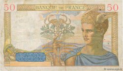 50 Francs CÉRÈS modifié FRANCE  1940 F.18.40 pr.TB