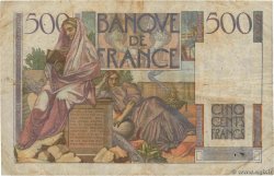 500 Francs CHATEAUBRIAND FRANCE  1952 F.34.09 F-