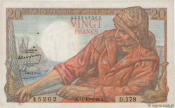 20 Francs PÊCHEUR FRANCIA  1948 F.13.13 MBC