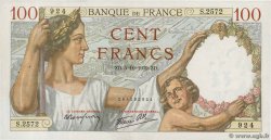 100 Francs SULLY FRANCIA  1939 F.26.09 MBC+