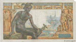 1000 Francs DÉESSE DÉMÉTER FRANKREICH  1943 F.40.26 S
