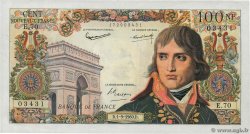 100 Nouveaux Francs BONAPARTE FRANCE  1960 F.59.07