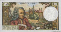 10 Francs VOLTAIRE FRANCE  1970 F.62.43 XF-