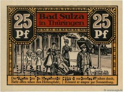 25 Pfennig GERMANIA Bad Sulza 1923  q.FDC
